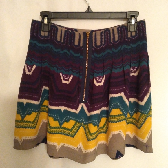 Dolce vita Boho Pleated Mini Skirt - Picture 2 of 10